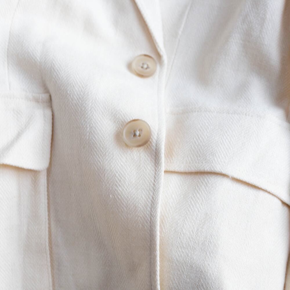 Polo Ralph Lauren Linen Blazer in White - Size 14 - Picture 5 of 8